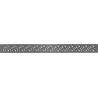 Mexen Flat M12 cache pour drain linéaire 70 cm, gris canon brossé - 1E21070