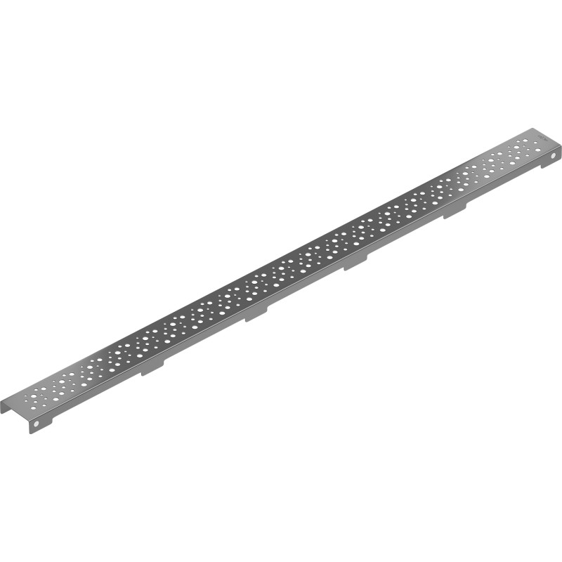 Mexen Flat M12 couverture pour drain linéaire 90 cm, gris gun brossé - 1E21090