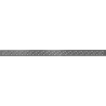 Mexen Flat M12 plaque masquante pour caniveau linéaire 90 cm, gris canon brossé - 1E21090