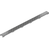 Mexen Flat M12 cache-ligne pour drain linéaire 100 cm, gris canon brossé - 1E21100