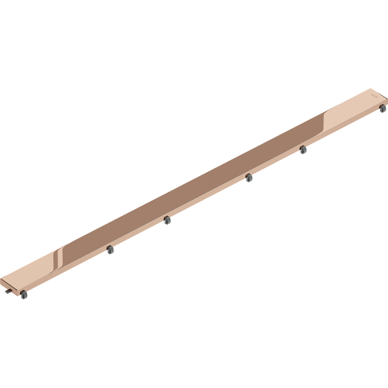Mexen Flat M13 cache-couvercle 2 en 1 pour drain linéaire 100 cm, or rose - 1619100