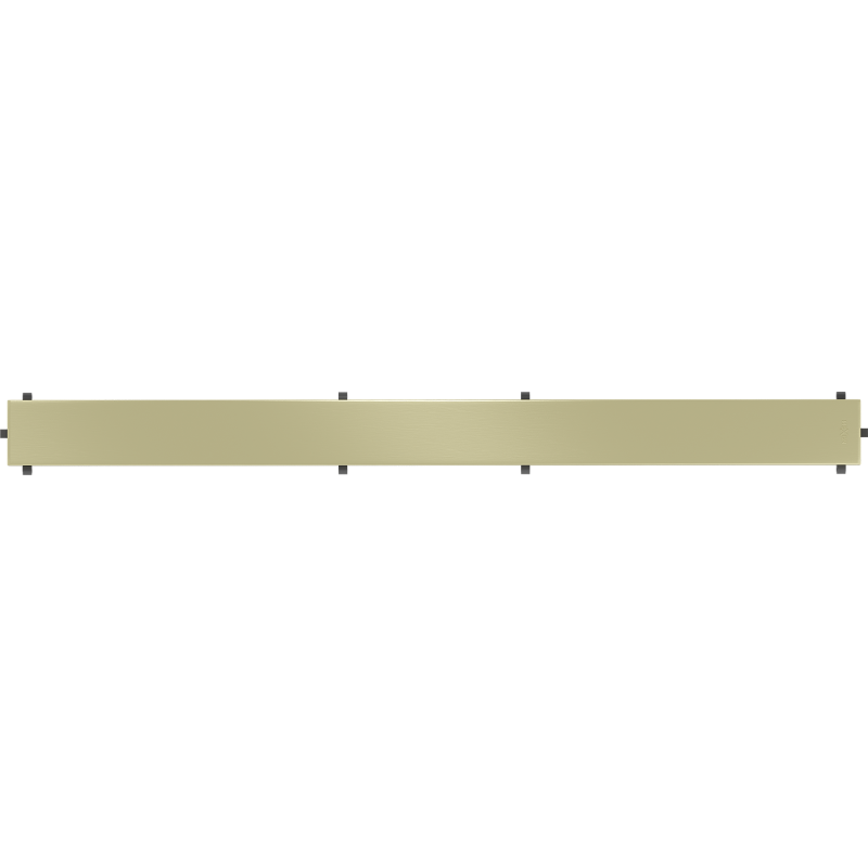 Mexen Flat M13 cache 2-en-1 pour drain linéaire 50 cm, or brossé - 1A19050