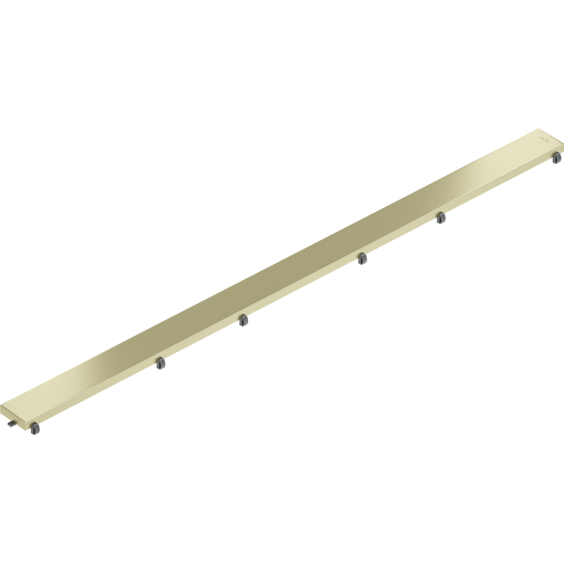 Mexen Flat M13 cache 2-en-1 pour évacuation linéaire 90 cm, or brossé - 1A19090