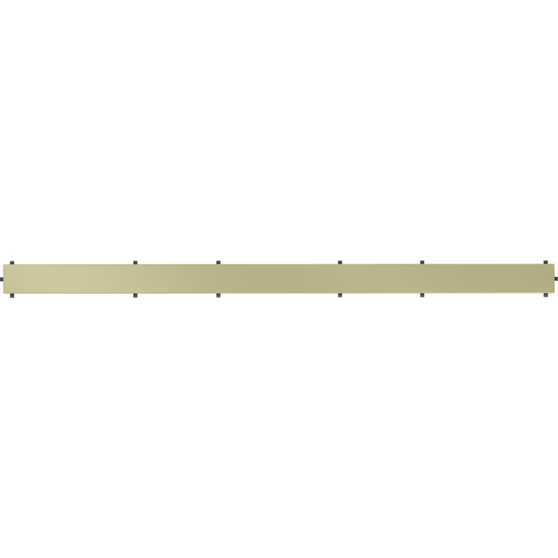 Mexen Flat M13 cache 2-en-1 pour évacuation linéaire 90 cm, or brossé - 1A19090