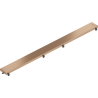 Mexen Flat M13 cache 2 en 1 pour drain linéaire 60 cm, cuivre brossé - 1C19060