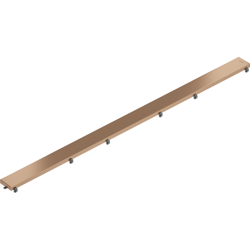 Mexen Flat M13 cache 2 en 1 pour drain linéaire 80 cm, cuivre brossé - 1C19080