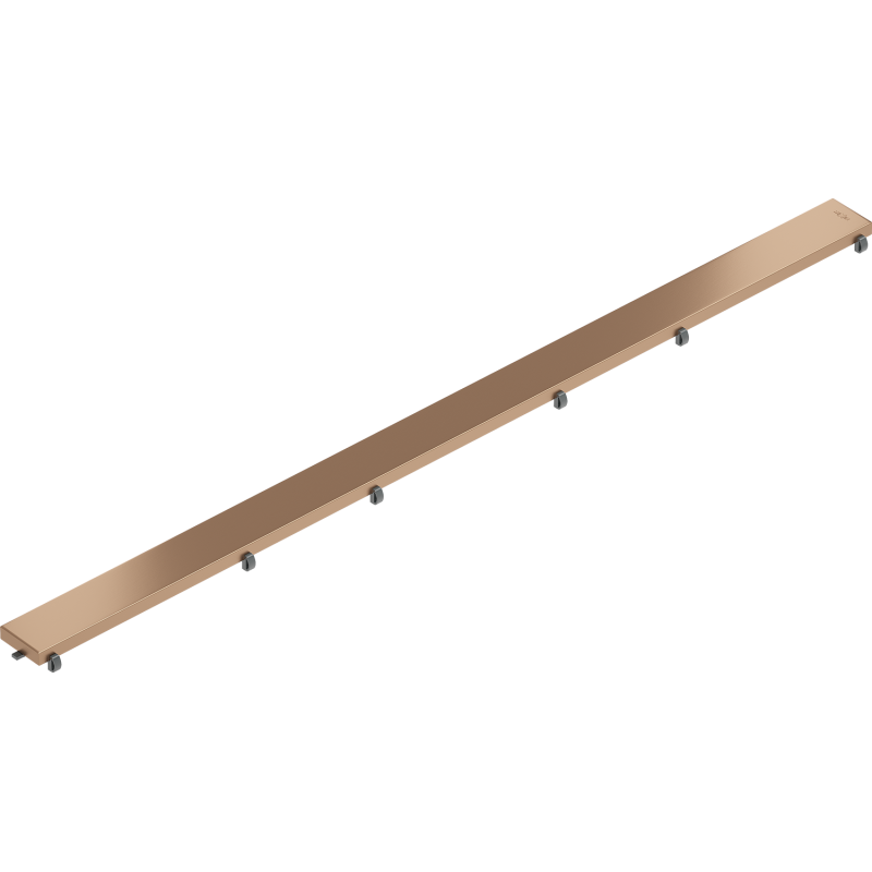Mexen Flat M13 cache 2 en 1 pour drain linéaire 90 cm, cuivre brossé - 1C19090