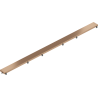 Mexen Flat M13 cache 2 en 1 pour drain linéaire 90 cm, cuivre brossé - 1C19090