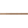 Mexen Flat M13 cache 2 en 1 pour drain linéaire 90 cm, cuivre brossé - 1C19090
