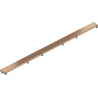 Mexen Flat M13 cache 2 en 1 pour drain linéaire 100 cm, cuivre brossé - 1C19100