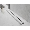Mexen Flat M13 plaque de dissimulation 2en1 pour drain linéaire 50 cm, gris canon brossé - 1E19050