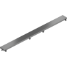 Mexen Flat M13 plaque de dissimulation 2en1 pour drain linéaire 50 cm, gris canon brossé - 1E19050