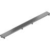 Mexen Flat M13 cache 2 en 1 pour drain linéaire 70 cm, gun gray brossé - 1E19070