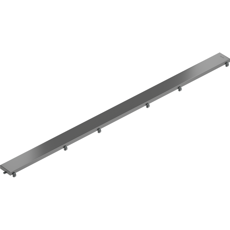 Mexen Flat M13 cache 2 en 1 pour évacuation linéaire 80 cm, gris canon brossé - 1E19080