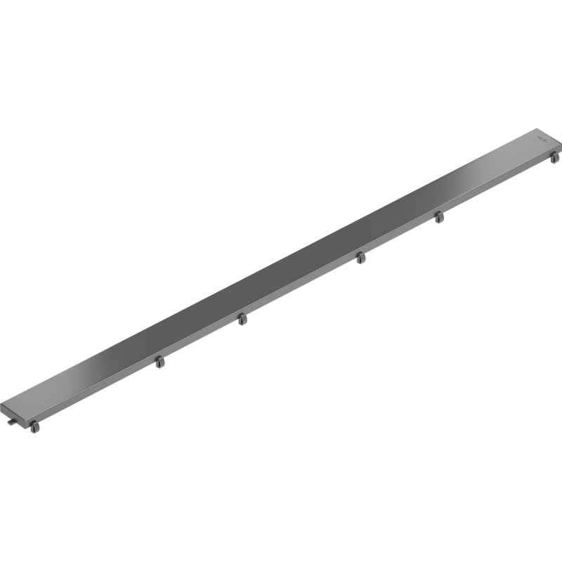 Mexen Flat M13 cache 2 en 1 pour drain linéaire 100 cm, gris fusil brossé - 1E19100