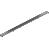 Mexen Flat M13 cache 2 en 1 pour drain linéaire 100 cm, gris fusil brossé - 1E19100