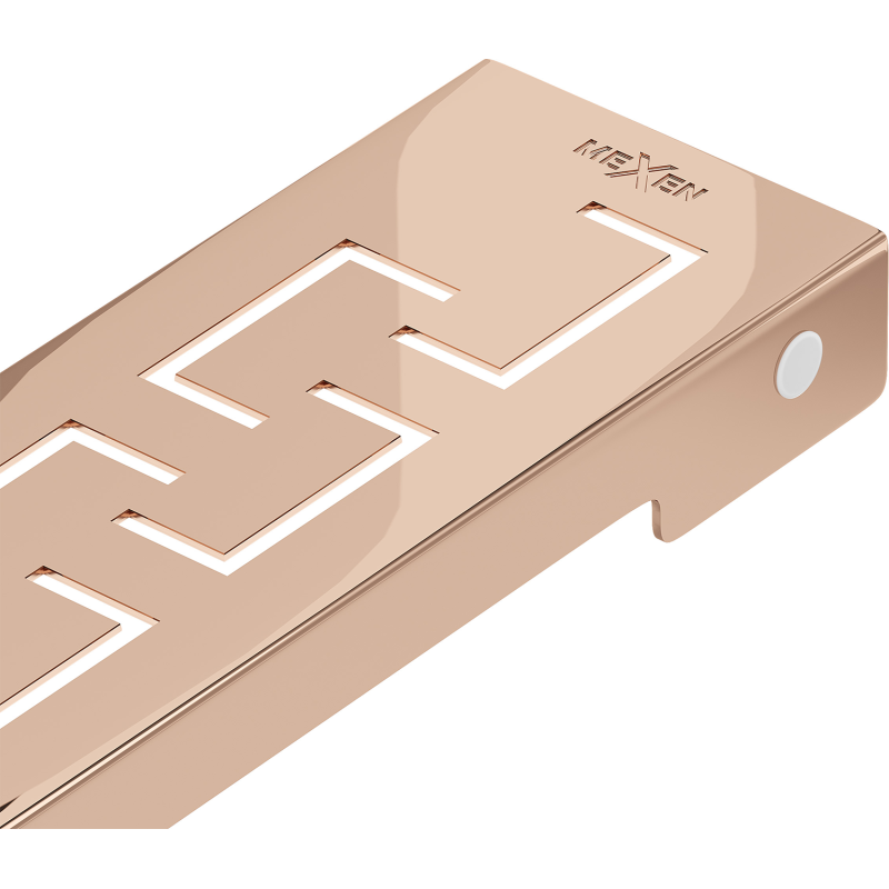 Mexen Flat M15 masque pour drain linéaire 50 cm, or rose - 1624050