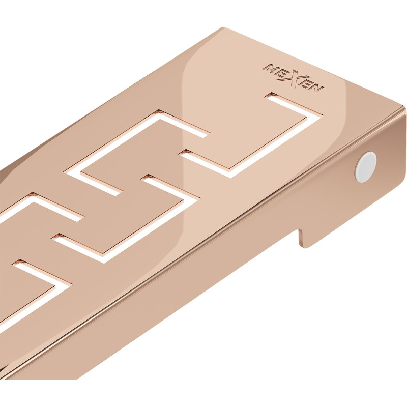 Mexen Flat M15 cache pour drain linéaire 60 cm, or rose - 1624060