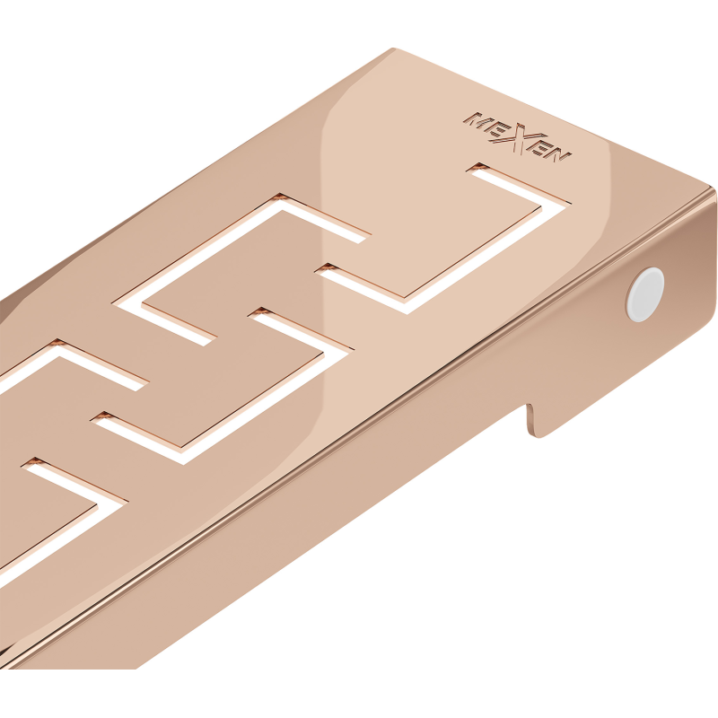 Mexen Flat M15 cache pour écoulement linéaire 60 cm, or rose - 1624060