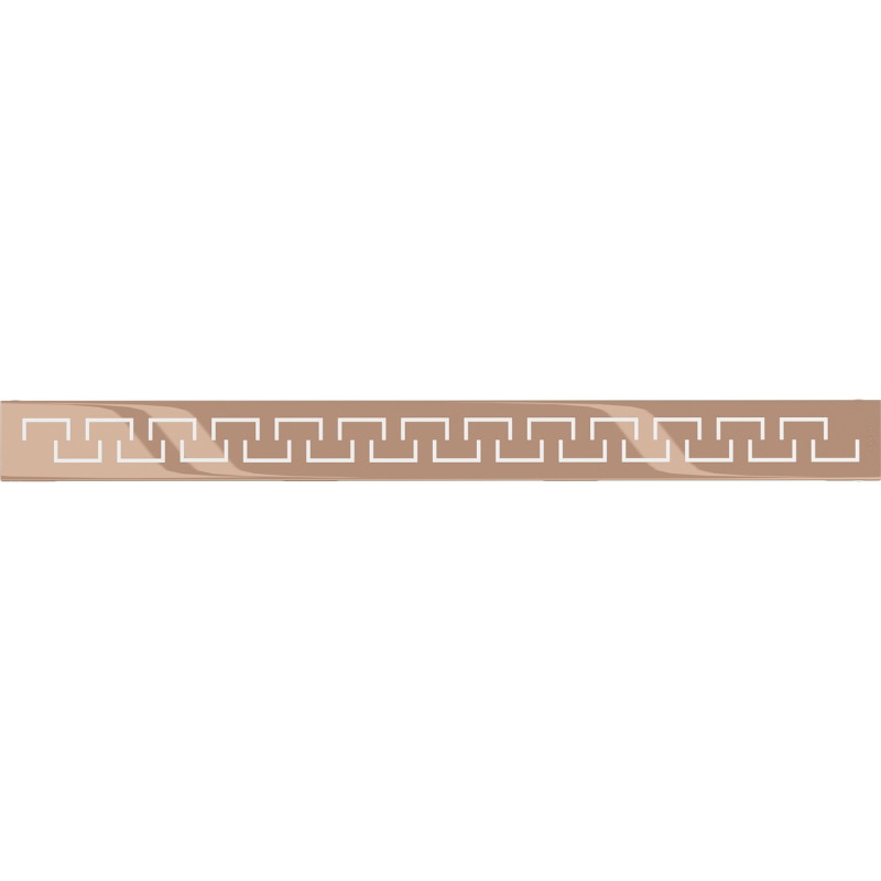 Mexen Flat M15 cache pour drain linéaire 60 cm, or rose - 1624060
