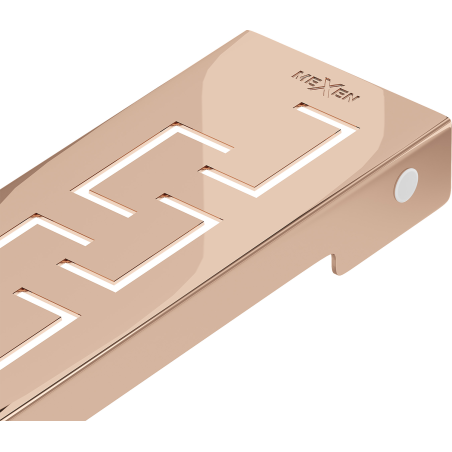 Mexen Flat M15 cache pour vidage linéaire 100 cm, or rose - 1624100