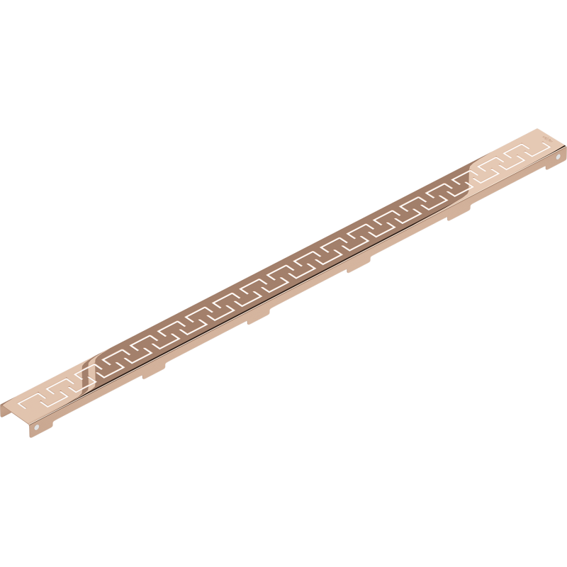 Mexen Flat M15 cache pour vidage linéaire 100 cm, or rose - 1624100