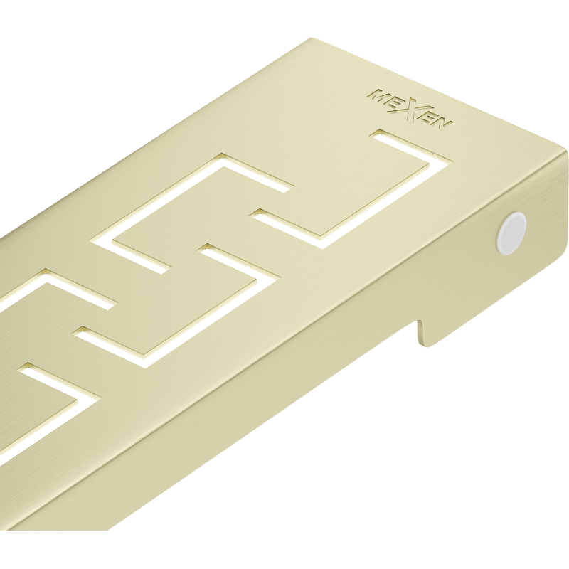 Mexen Flat M15 cache pour drain linéaire 50 cm, or brossé - 1A24050