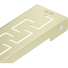 Mexen Flat M15 cache pour drain linéaire 50 cm, or brossé - 1A24050