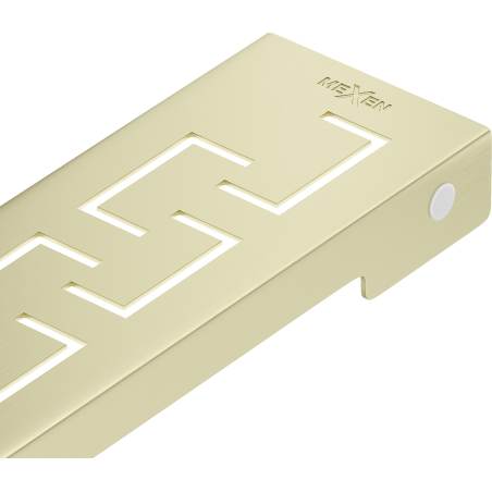 Mexen Flat M15 couvercle pour drain linéaire 60 cm, or brossé - 1A24060