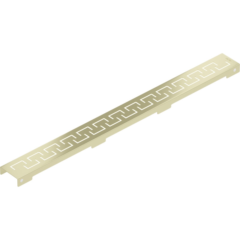 Mexen Flat Cache de drain linéaire M15, 70 cm, or brossé - 1A24070