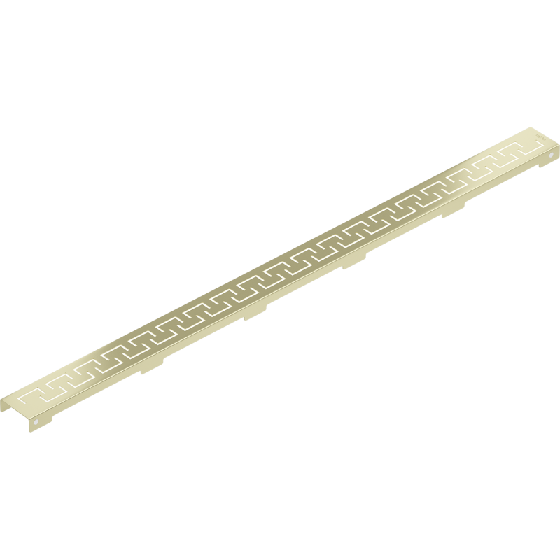 Mexen Flat M15 cache pour drain linéaire 80 cm, or brossé - 1A24080