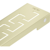 Mexen Flat M15 cache pour drain linéaire 90 cm, or brossé - 1A24090