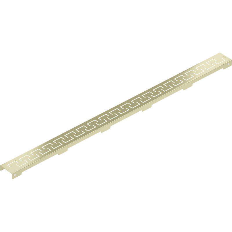 Mexen Flat M15 masque pour drain linéaire 100 cm, or brossé - 1A24100