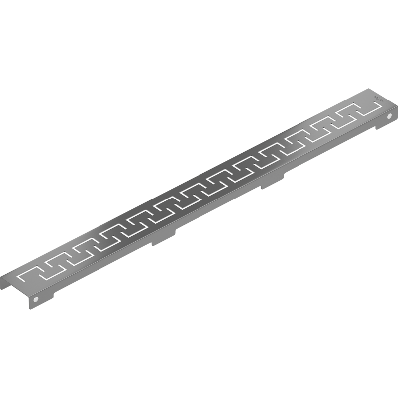 Mexen Flat M15 cache pour drain linéaire 60 cm, gris canon brossé - 1E24060