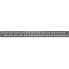 Mexen Flat M15 cache pour drain linéaire 60 cm, gris canon brossé - 1E24060