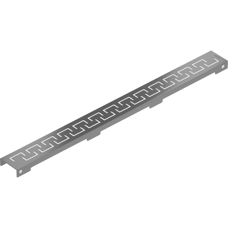 Mexen Flat M15 cache pour drain linéaire 70 cm, gris canon brossé - 1E24070