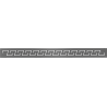 Mexen Flat M15 cache pour drain linéaire 70 cm, gris canon brossé - 1E24070