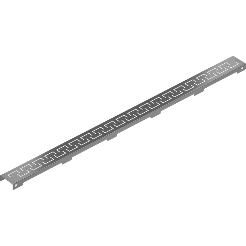 Mexen Flat M15 cache pour drain linéaire 80 cm, gris pistolet brossé - 1E24080