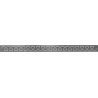 Mexen Flat M15 cache pour drain linéaire 80 cm, gris pistolet brossé - 1E24080