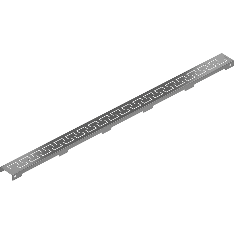 Mexen Flat M15 cache pour drain linéaire 90 cm, gris pistolet brossé - 1E24090