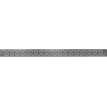 Mexen Flat M15 cache pour caniveau de douche 100 cm, gris canon brossé - 1E24100