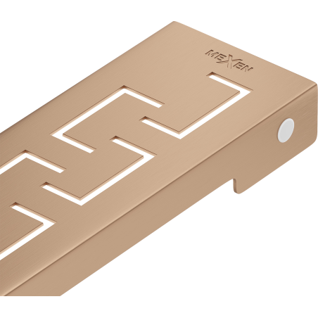 Mexen Flat M15 cache pour drain linéaire 70 cm, cuivre brossé - 1C24070