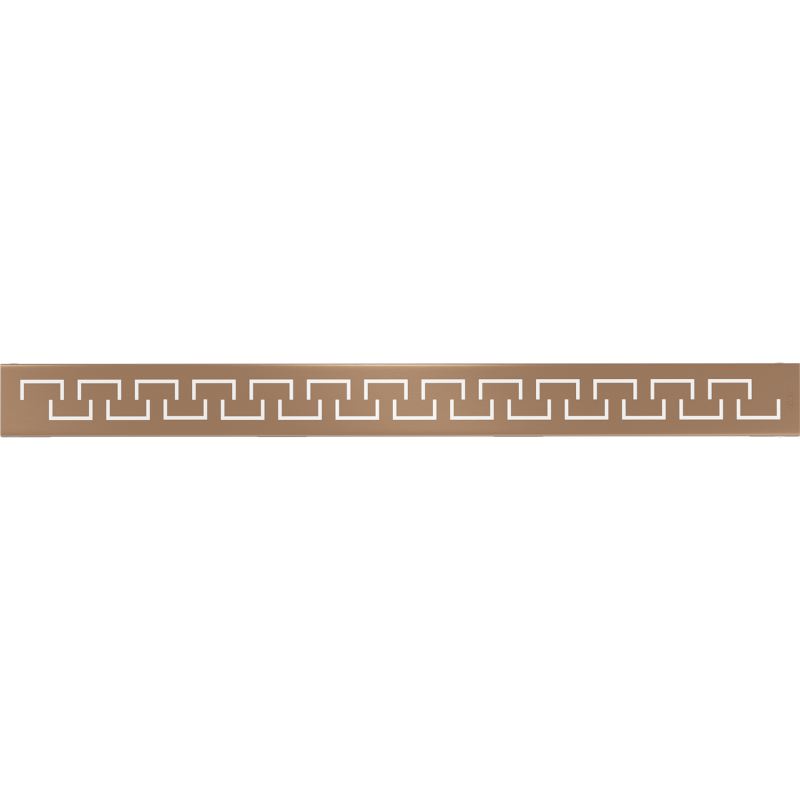 Mexen Flat M15 cache pour drain linéaire 70 cm, cuivre brossé - 1C24070
