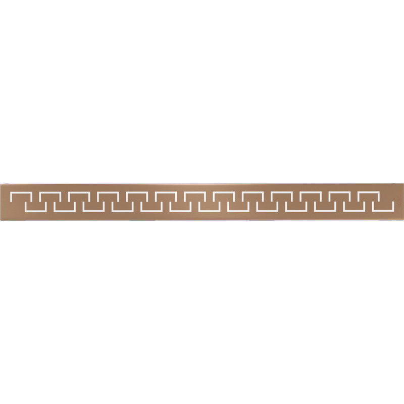 Mexen Flat M15 couvercle pour drain linéaire 70 cm, cuivre brossé - 1C24070