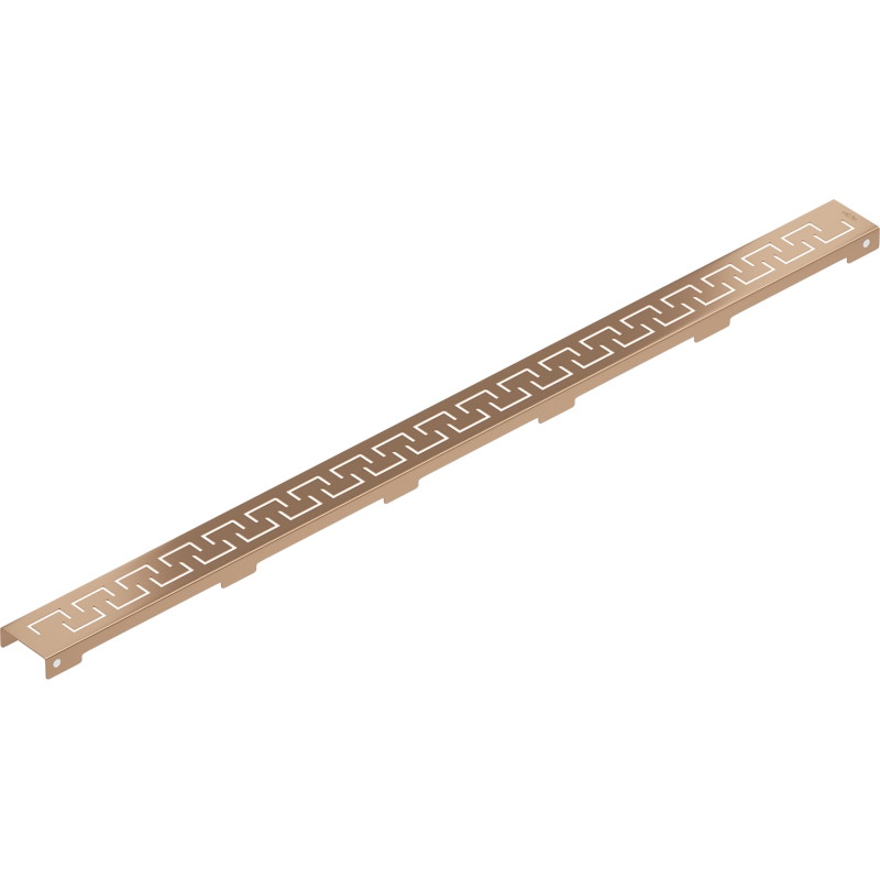 Mexen Flat M15 cache pour caniveau linéaire 90 cm, cuivre brossé - 1C24090