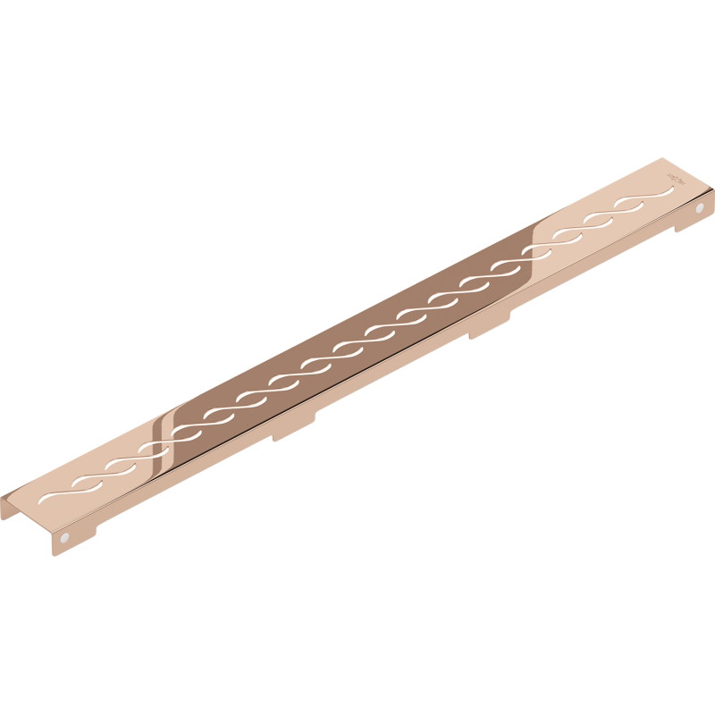 Mexen Flat Cache de siphon de sol M18 pour canal de douche 70 cm, or rose - 1623070