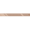 Mexen Flat M18 cache de drain linéaire 70 cm, or rose - 1623070