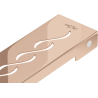 Mexen Flat M18 cache pour drain linéaire 80 cm, or rose - 1623080