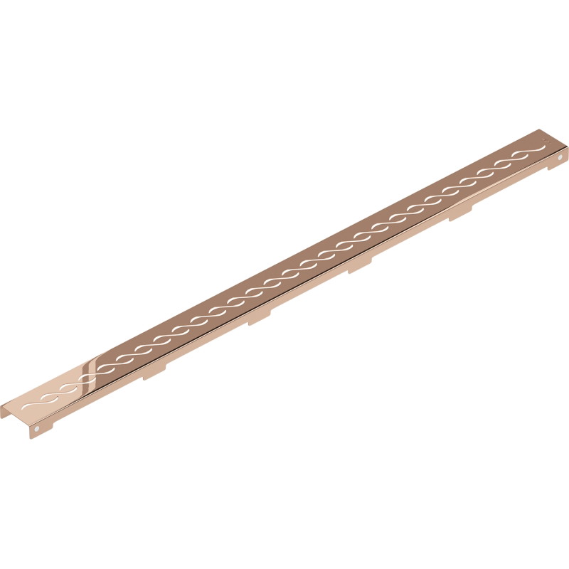 Mexen Flat Cache pour caniveau de douche M18 80 cm, or rose - 1623080