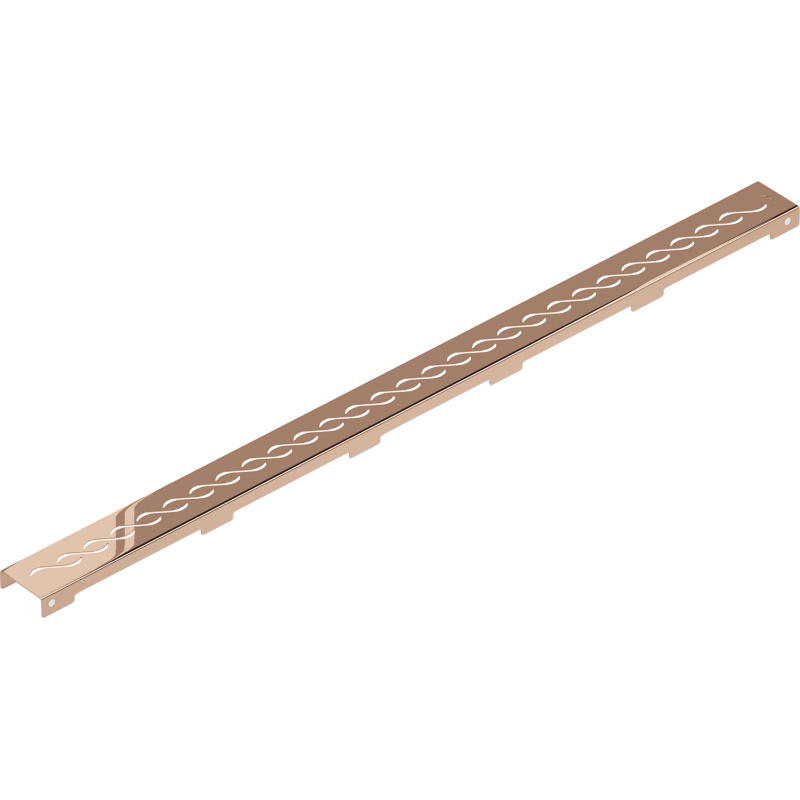 Mexen Flat M18 cache pour drain linéaire 100 cm, or rose - 1623100
